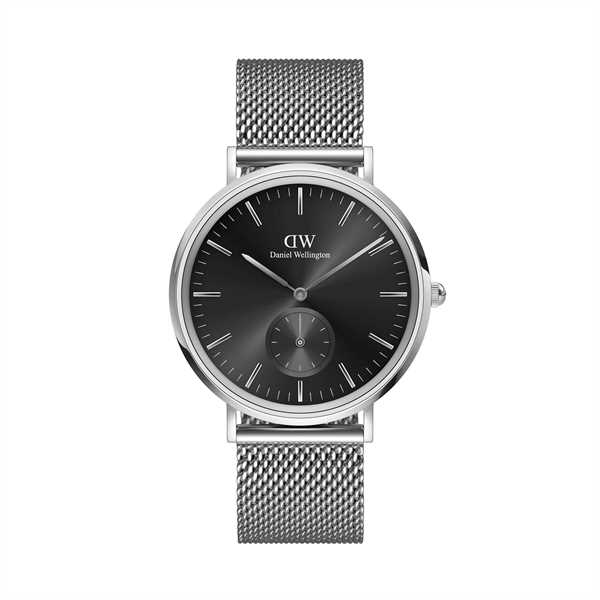 Hodinky Daniel Wellington Classic Multi-Eye Sterling Onyx DW00100711 Strieborná