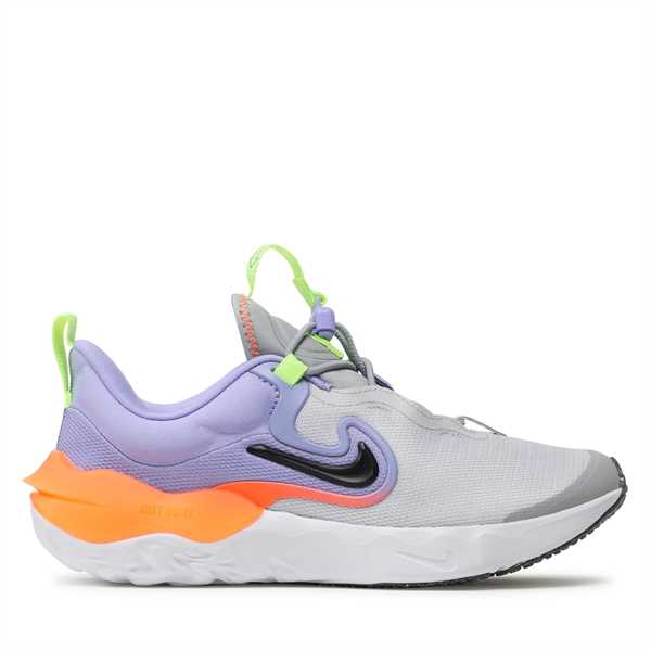 Bežecké topánky Nike Run Flow (GS) DR0472 002 Sivá