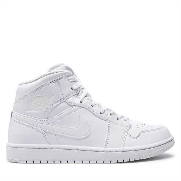 Sneakersy Nike Air Jordan 1 Mid 554724 136 Biela