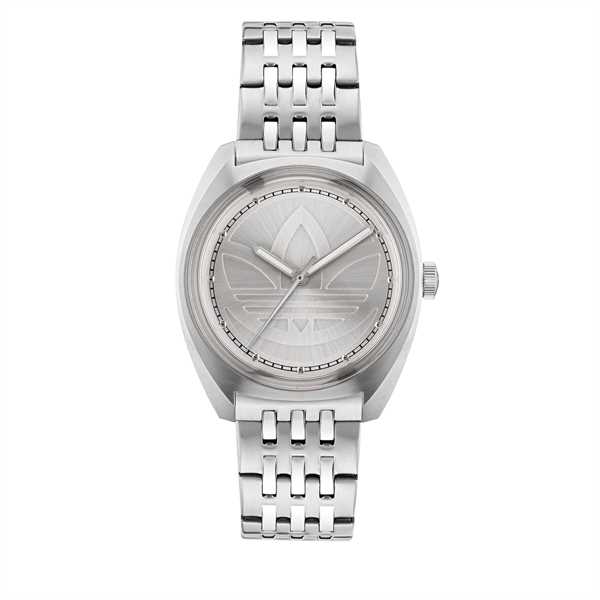 Hodinky adidas Originals Edition One Watch AOFH23011 Strieborná