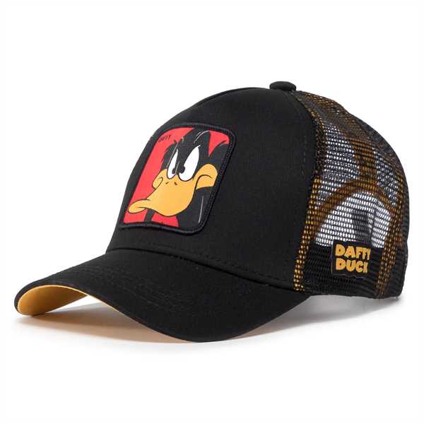 Šiltovka Capslab Looney Tunes Daffy Duck Trucker CL/LOO/1/DAF1 Čierna