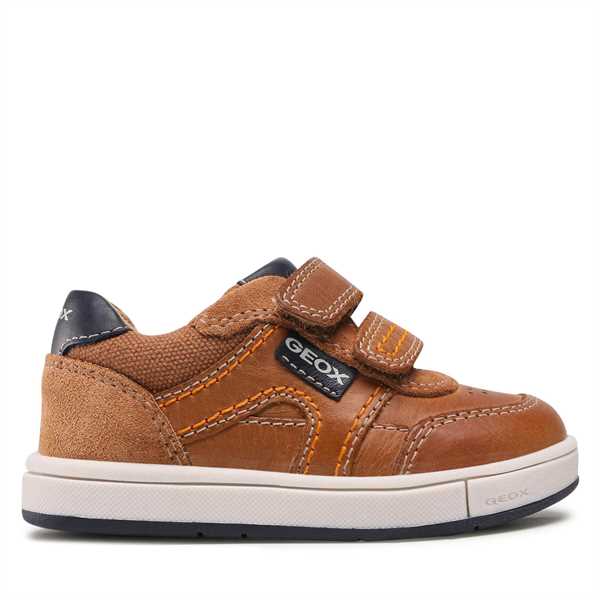 Sneakersy Geox B Trottola B. A B2543A 0CL22 C5GF4 M Hnedá