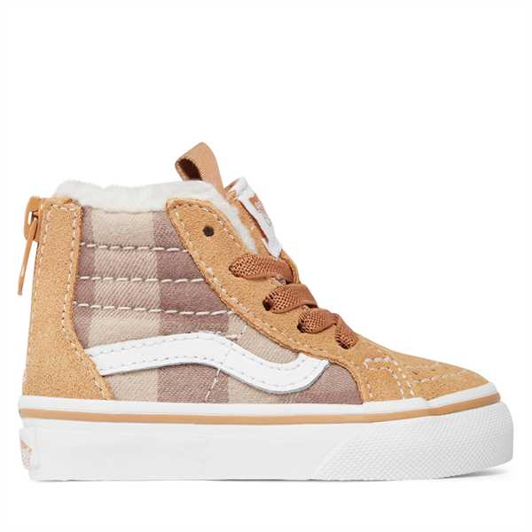 Sneakersy Vans Td Sk8-Hi Zip VN000XG5BF21 Hnedá