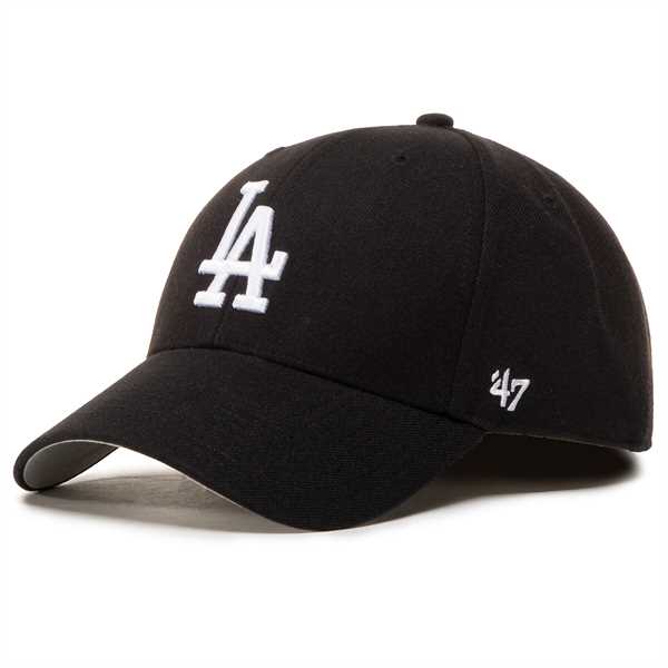 Šiltovka 47 Brand Mlb Los Angeles Dodgers '47 Mvp B-MVP12WBV-BKJ Čierna