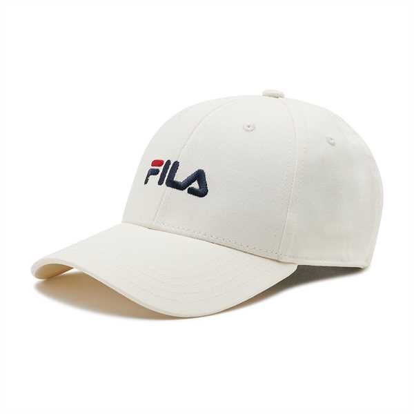 Šiltovka Fila Brasov 6 Panel Cap With Linear Logo Strap Back FCU0019 Biela