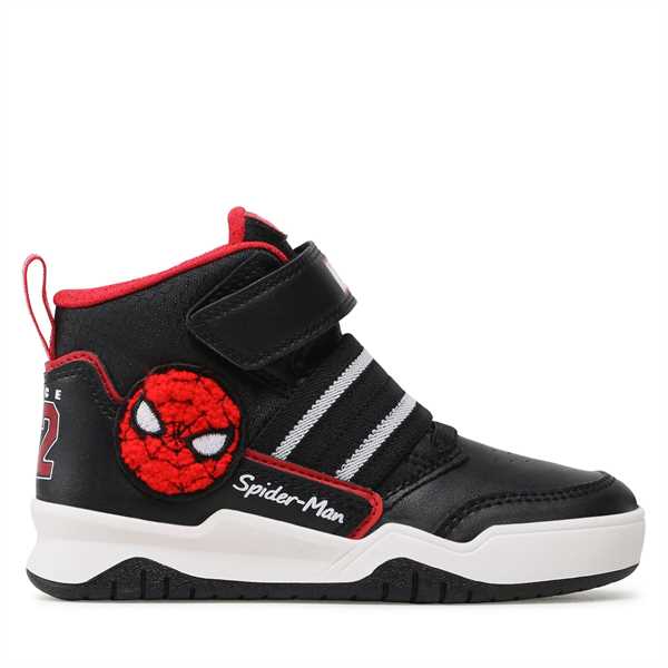 Sneakersy Geox SPIDER-MAN J Perth Boy J367RD 05411 C0048 M Čierna