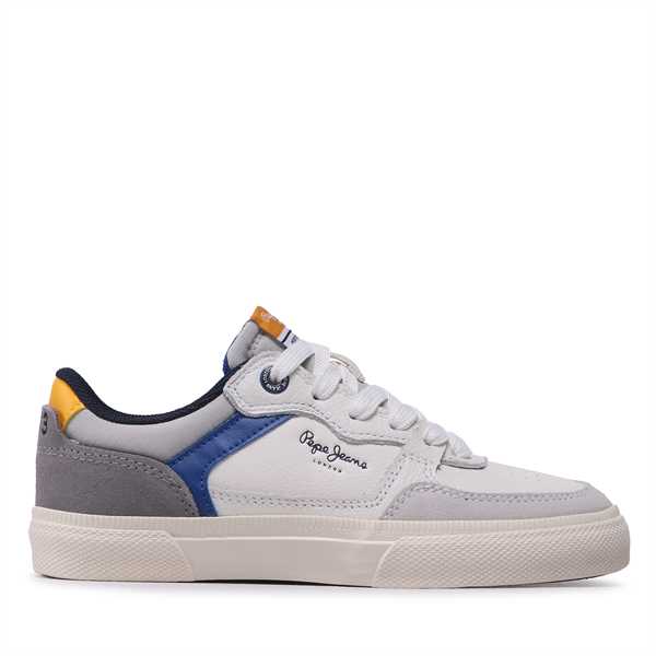 Sneakersy Pepe Jeans Kenton Master Boy PBS30529 Biela