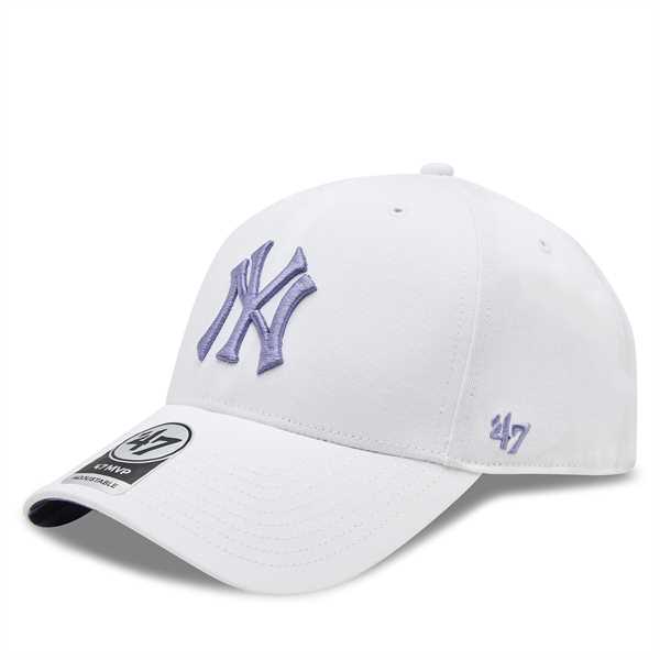 Šiltovka 47 Brand Mlb New York Yankees Enamel Twist Under '47 Mvp B-ENLSP17CTP-WH Biela