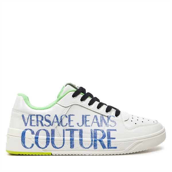 Sneakersy Versace Jeans Couture 76YA3SJ5 Biela