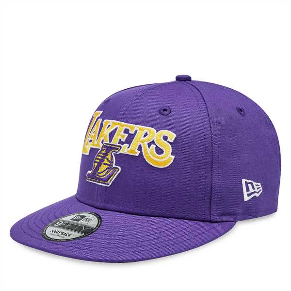 Čiapka New Era Nba Patch 950 Lakers 60364261 Fialová