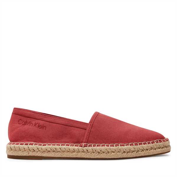 Espadrilky Calvin Klein Espadrille Cv Ns HM0HM00539 Červená