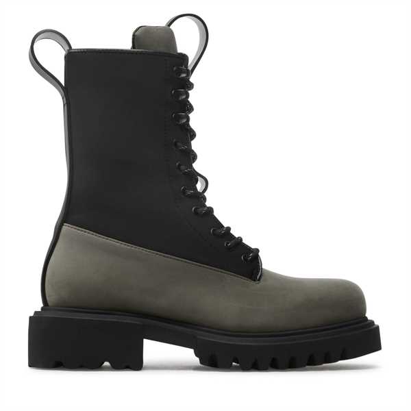 Outdoorová obuv Rains Show Combat Boot Neopren 22610 Zelená