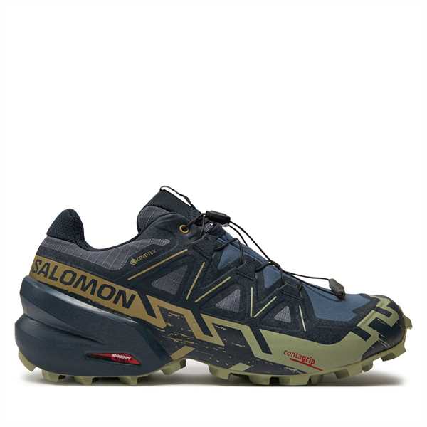 Bežecké topánky Salomon Speedcross 6 Gore-Tex L47465500 Tmavomodrá