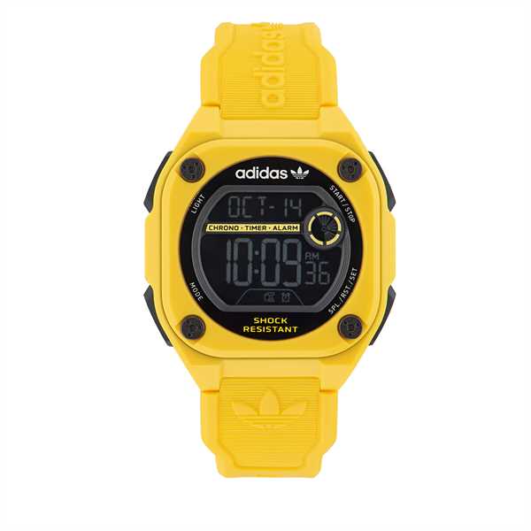 Hodinky adidas Originals City Tech Two Watch AOST23060 Žltá