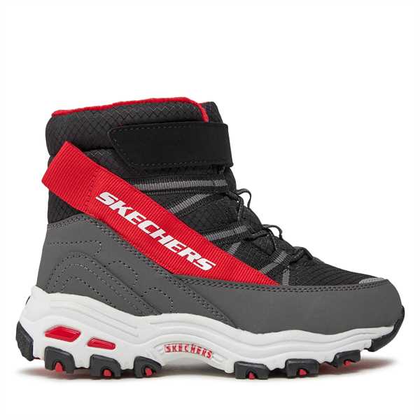 Čižmy Skechers D'Lites 660092L/BKRD Čierna