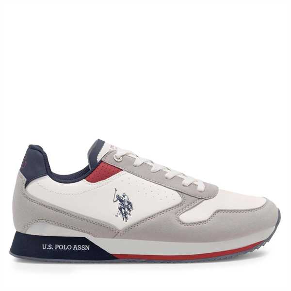 Sneakersy U.S. Polo Assn. NOBIL003M/CHY4 Biela