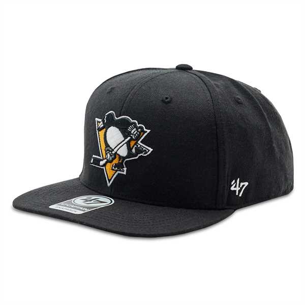 Šiltovka 47 Brand NHL Pittsburgh Penguins No Shot '47 CAPTAIN H-NSHOT15WBP-BK Čierna