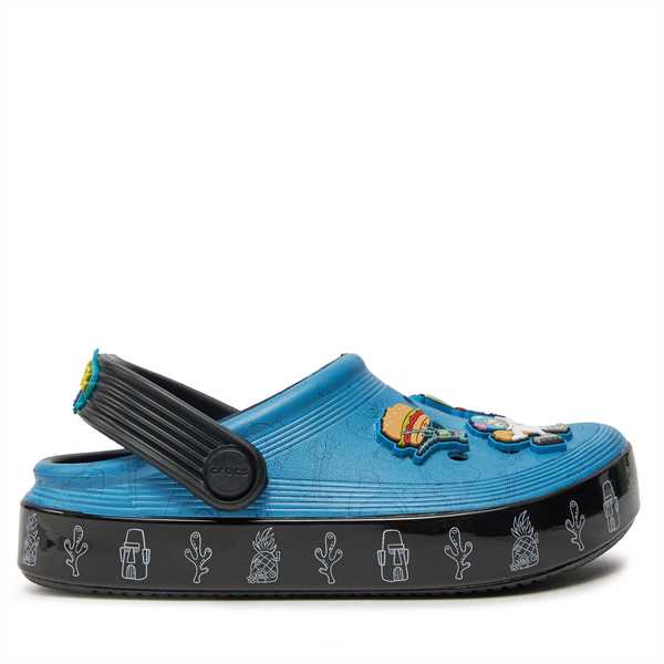 Šľapky Crocs Spongebob Multi Off Court Clg K 209823 Čierna