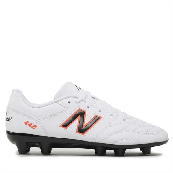 Futbalové topánky New Balance 442 v2 Academy Jnr Fg JS43FWD2 Biela