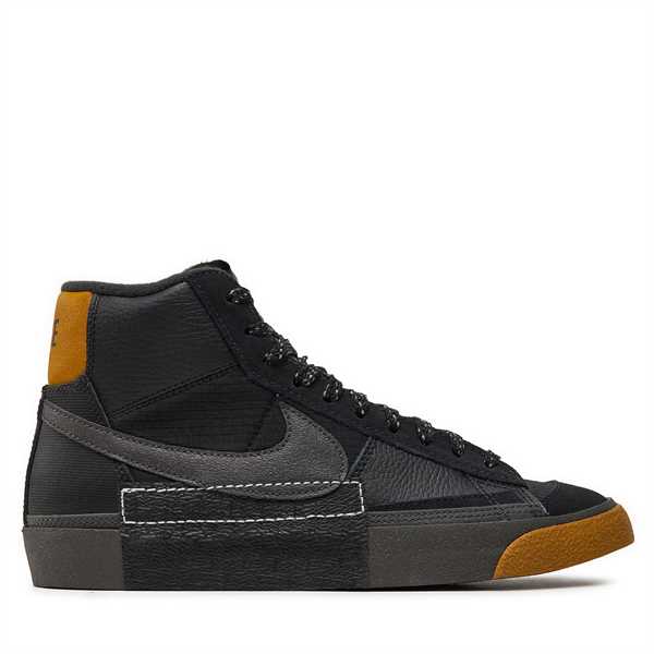 Sneakersy Nike Blazer Mid Pro Club FB8891 001 Čierna