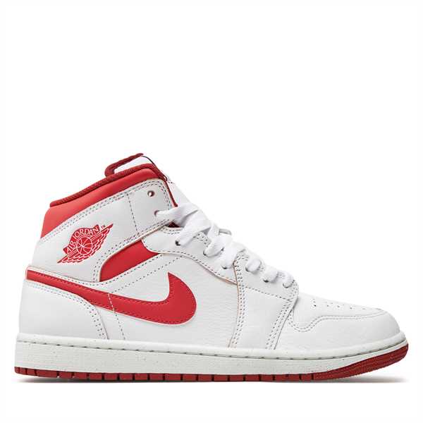 Sneakersy Nike Air Jordan 1 Mid Se FJ3458 160 Biela