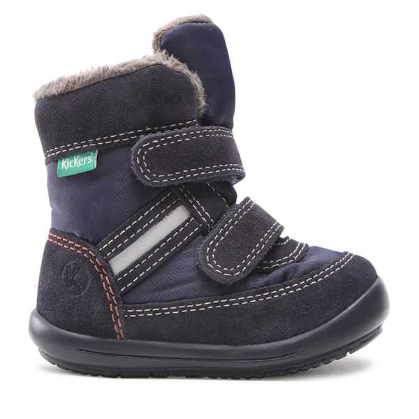 Čižmy Kickers Kimbak 878580-10 M Tmavomodrá