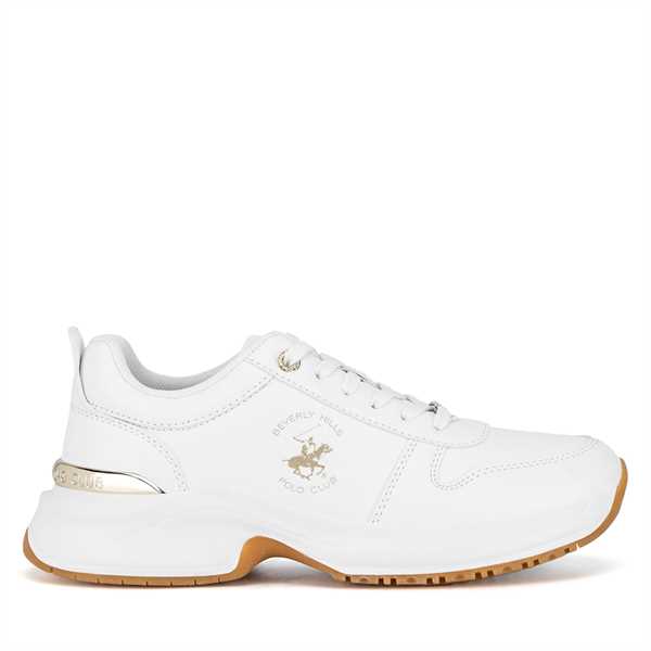 Sneakersy Beverly Hills Polo Club BHPC051W Biela