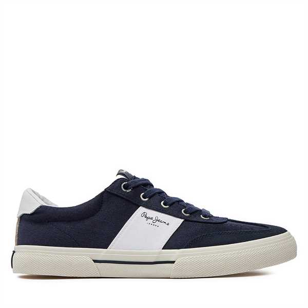 Sneakersy Pepe Jeans Kenton Strap M PMS31042 Tmavomodrá