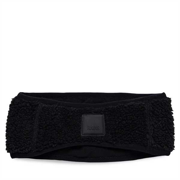 Textilná čelenka Rains Kofu Fleece Headband T1 20170 Čierna