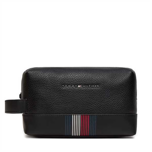 Kozmetická taštička Tommy Hilfiger Transit Medium Washbag AM0AM12516 Čierna