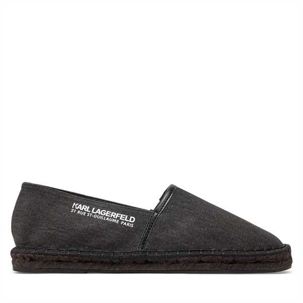 Espadrilky KARL LAGERFELD KL70119 Čierna