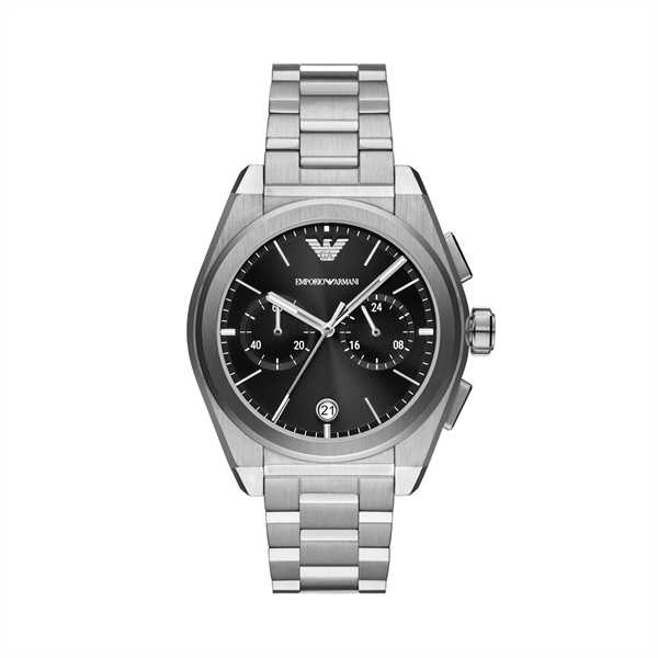 Hodinky Emporio Armani Federico AR11560 Strieborná