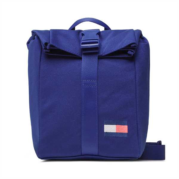 Taška na obed Tommy Hilfiger Big Flag Lunchbag AU0AU01723 Modrá