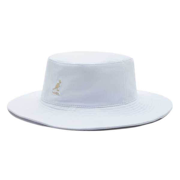 Klobúk Kangol Washed Fisherman K5368 Biela