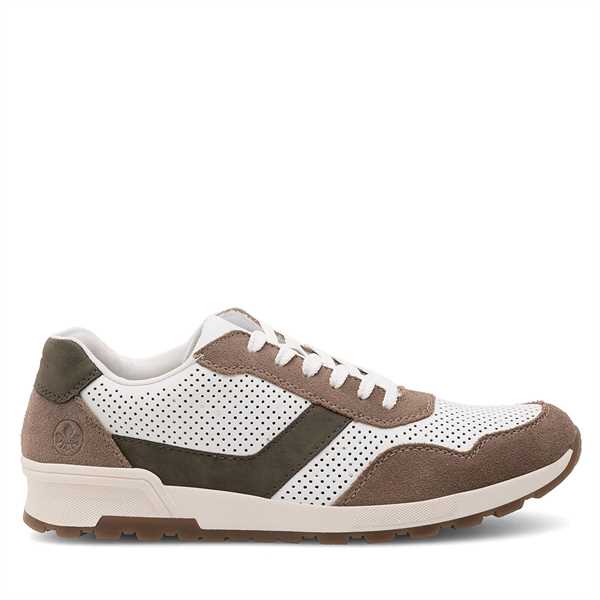 Sneakersy Rieker 15109-80 Biela