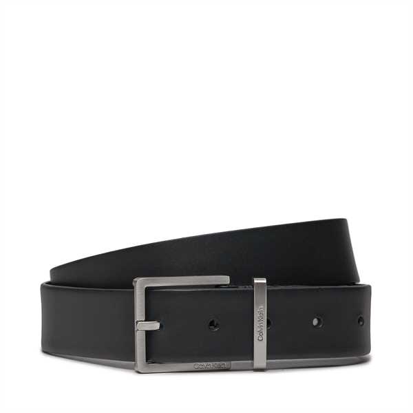 Pánsky opasok Calvin Klein Casual Adj. Belt 3.5Cm K50K504301 Čierna