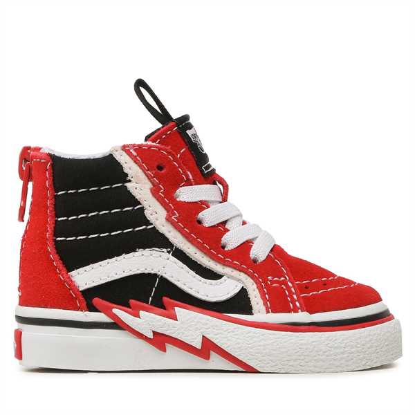 Sneakersy Vans Sk8-Hi Zip Bolt VN000BVKREB1 Červená