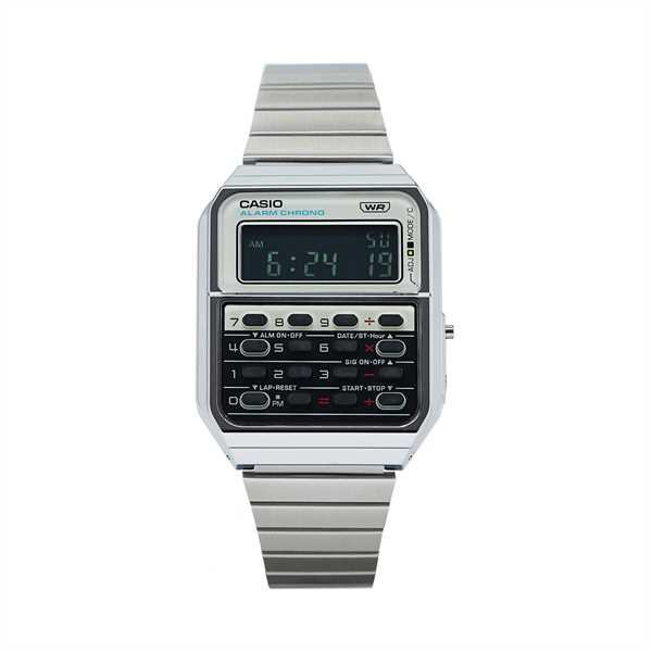 Hodinky Casio Vintage CA-500WE-7BEF Strieborná