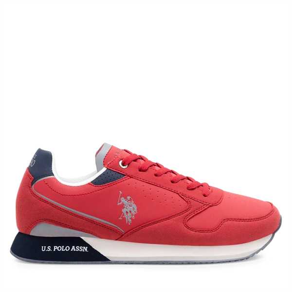 Sneakersy U.S. Polo Assn. NOBIL003M/CHY4 Červená