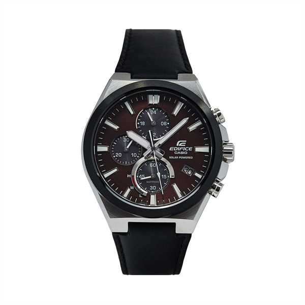 Hodinky Casio Edifice Solar Powered Chronograph EFS-S630BL-5AVUEF Čierna