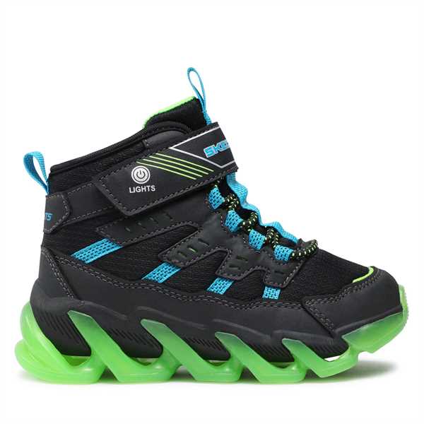 Šnurovacia obuv Skechers Mega-Surge Flash Breeze 400131L/BBLM Čierna