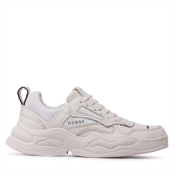 Sneakersy Guess Bassano FM5BSN LEA12 Béžová