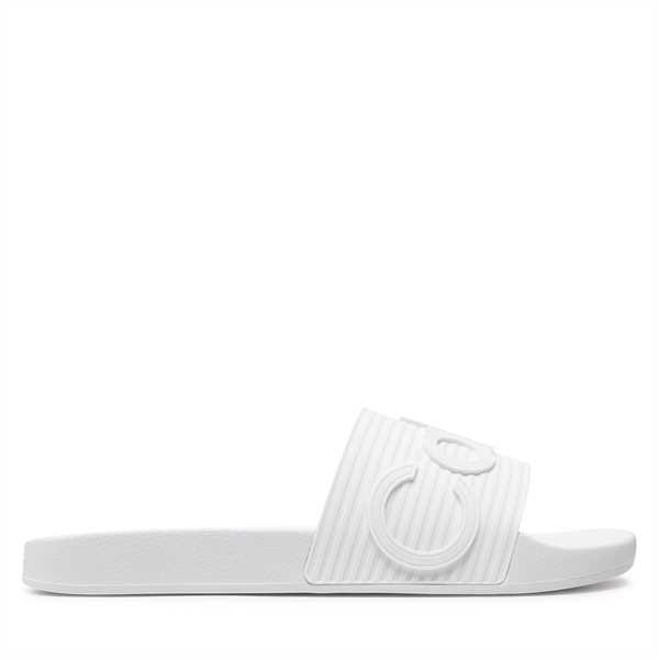 Šľapky Calvin Klein Pool Slide HM0HM01519 Biela