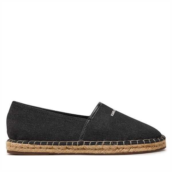 Espadrilky KARL LAGERFELD KL70104 Čierna