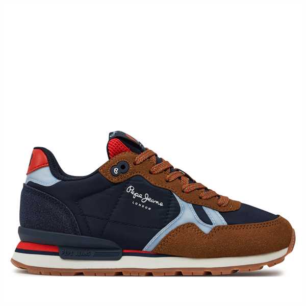 Sneakersy Pepe Jeans London PBS30533 Hnedá