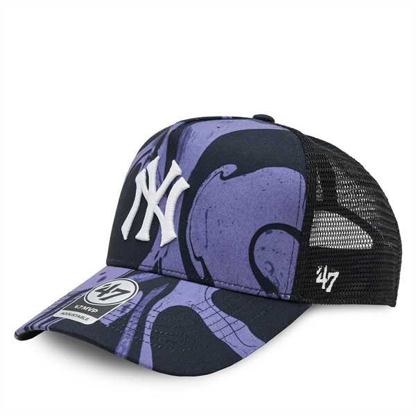 Šiltovka 47 Brand Mlb New York Yankees Enamel Twist Mesh '47 Mvp Dt B-ENLDT17PTP-PP Fialová