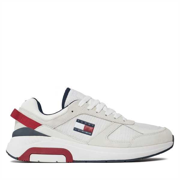 Sneakersy Tommy Jeans Tjm Runner Combined EM0EM01319 Tmavomodrá