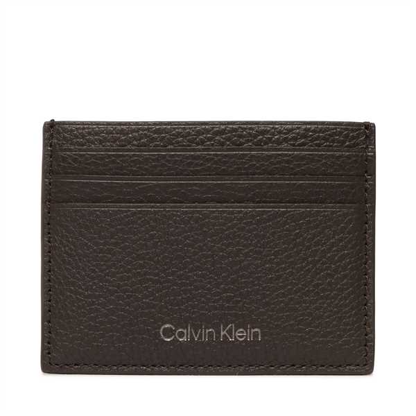 Puzdro na kreditné karty Calvin Klein Warmth Cardholder 6Cc K50K507389 Hnedá