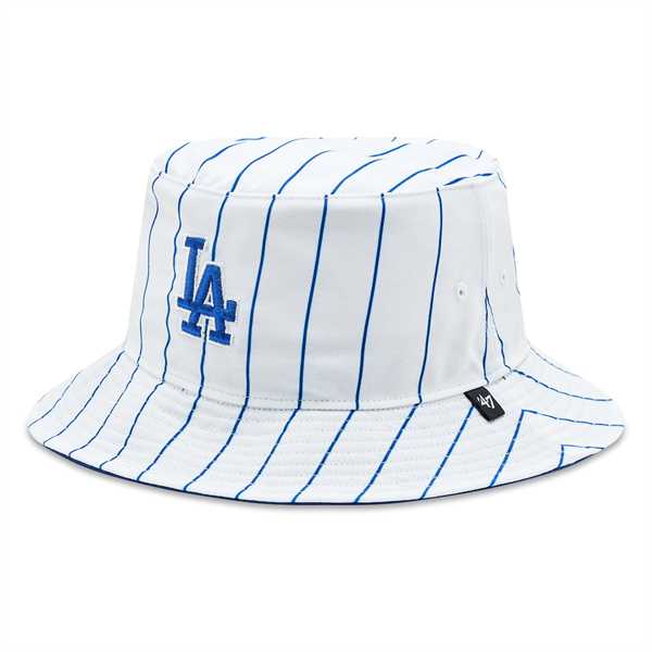 Klobúk 47 Brand MLB Los Angeles Dodgers Pinstriped '47 BUCKET B-PINSD12PTF-RY Modrá