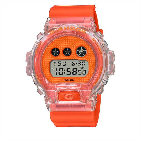 Hodinky G-Shock DW-6900GL-4ER Oranžová